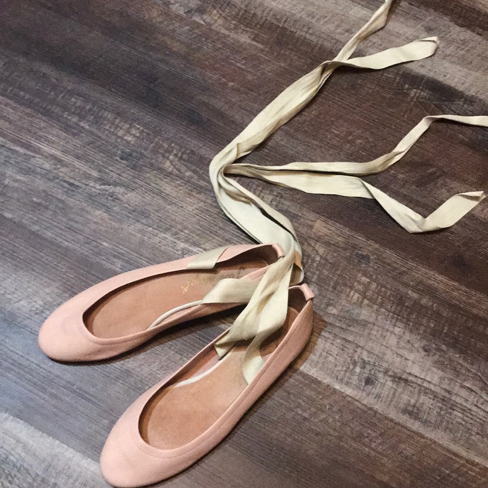 Free people lace up flats